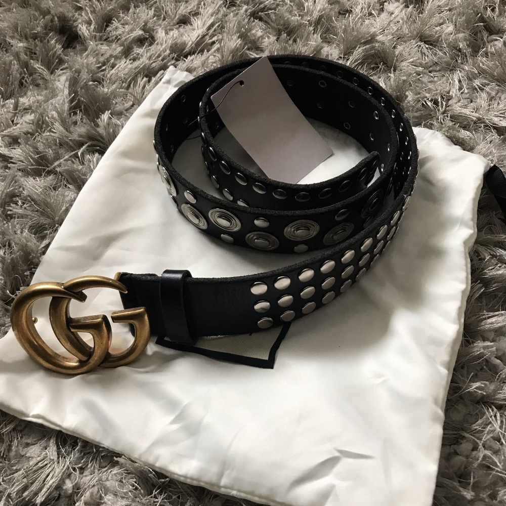 SOLD.  Gucci Stud Belt
